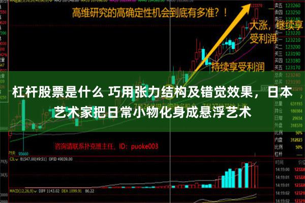 杠杆股票是什么 巧用张力结构及错觉效果，日本艺术家把日常小物化身成悬浮艺术