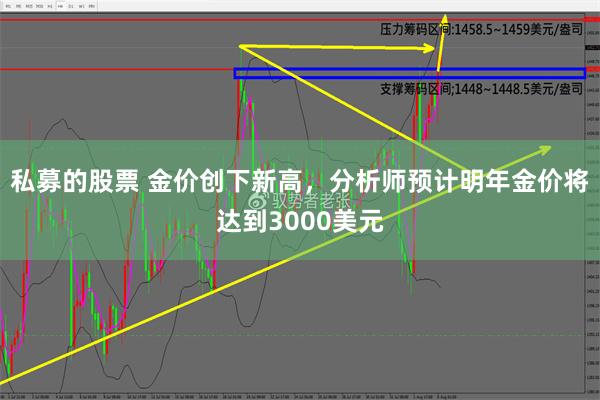 私募的股票 金价创下新高，分析师预计明年金价将达到3000美元