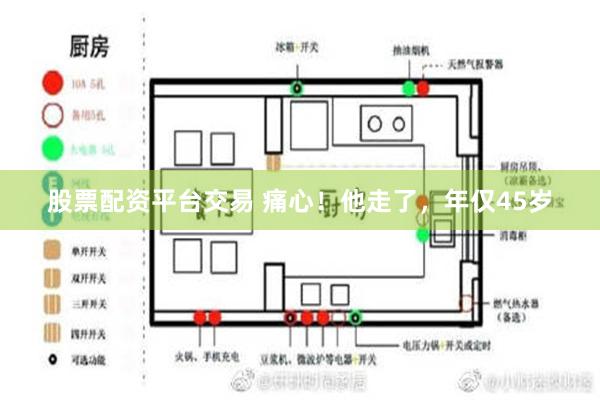 股票配资平台交易 痛心！他走了，年仅45岁